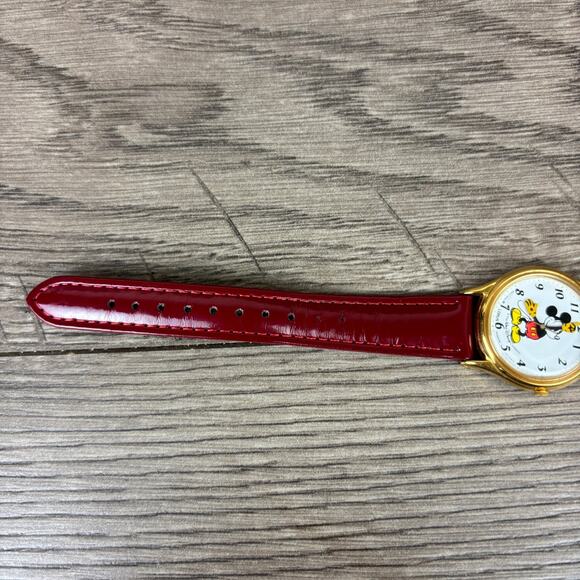 Vintage Lorus Quartz Disney Mickey Mouse Watch V515-6000 A1 Seiko Japan - Picture 5 of 10
